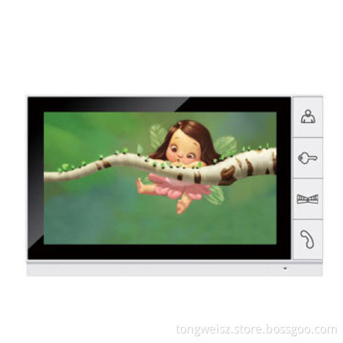 Security System Color Wired Video Doorbell for Smart Home and Villa